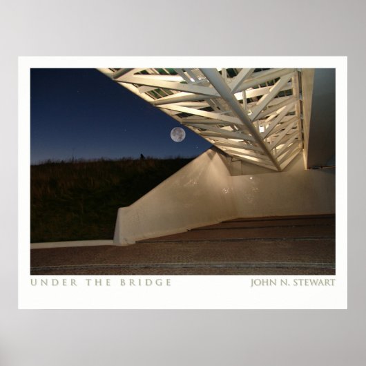 橋の下で ポスター (正面)