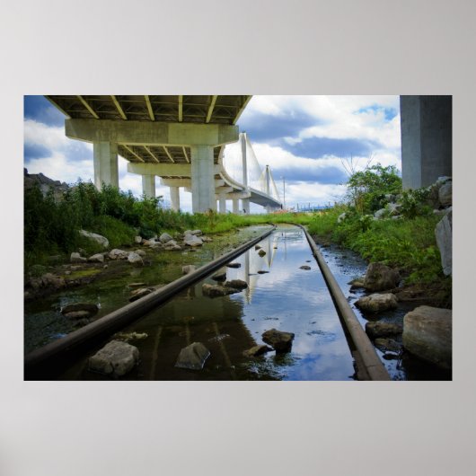 橋の下の水 ポスター (正面)