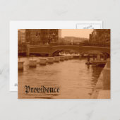 橋の下の水 ポストカード (正面/裏面)