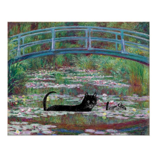 橋の下の猫とネズミ ポスター (正面)