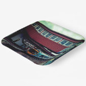 橋の下を列車で走る ペーパープレート (傾斜あり)