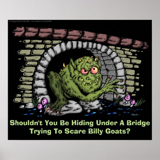 橋の下を歩く ポスター (正面)