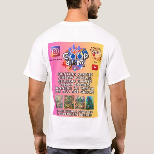 橋の下 Tシャツ (裏面)