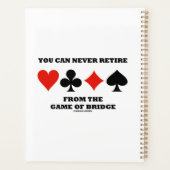 橋の勝負から退くことは無い プランナー手帳 (裏面)