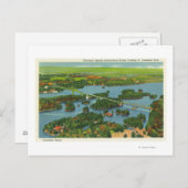 橋の空中表国際的示 ポストカード (正面/裏面)