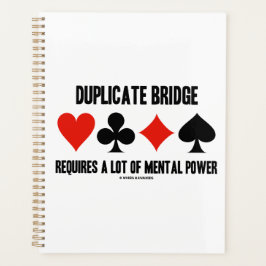 橋の複製には精神的な力が必要だ プランナー手帳