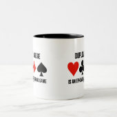 橋の複製は一時的な永遠のゲームである ツートーンマグカップ (中央)