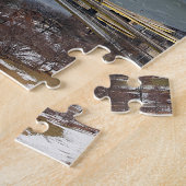 橋の都市 ジグソーパズル (側面)