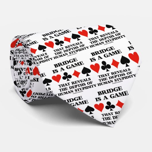 橋はゲーム明らかにします人間の愚かさの深さをです ネクタイ (ロール)