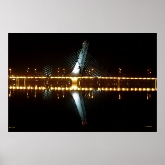 橋は永遠に張り付けられている ポスター (正面)