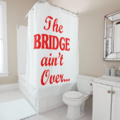 橋は渡ってない… シャワーカーテン (インサイチュ)