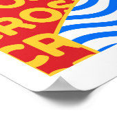 橋を渡って自分の運命のウォールアートに ポスター (角)