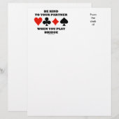 橋を渡る時はパートナーに親切に遊する (正面/裏面)