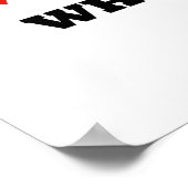 橋を渡る時はパートナーに親切に遊する ポスター (角)