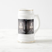 橋を渡る貨物列車 ビールジョッキ (正面右)