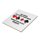 橋を遊ぶときあなたのパートナーに親切があって下さい タイル (側面)