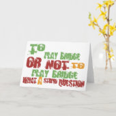 橋を遊架ける カード (黄色い花)