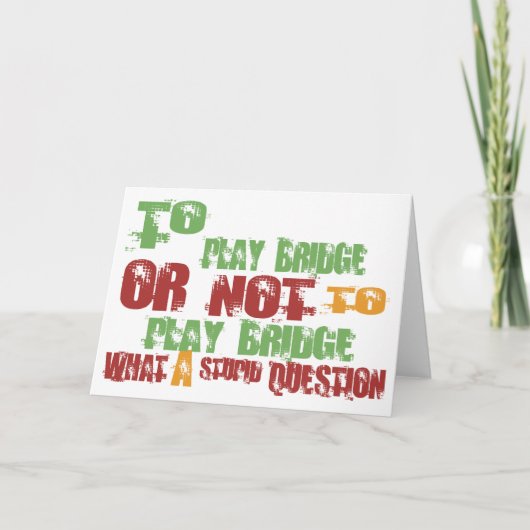 橋を遊架ける カード (正面)