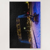 橋ダルスミネソタとウクライナの色を持つ ジグソーパズル (縦)