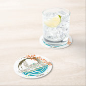 橋ポートランド鋼鉄コースター ラウンドペーパーコースター (インサイチュ)