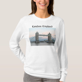 橋ロンドンイギリスロンドン塔 Tシャツ