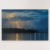 橋上の稲妻 ジグソーパズル (横)