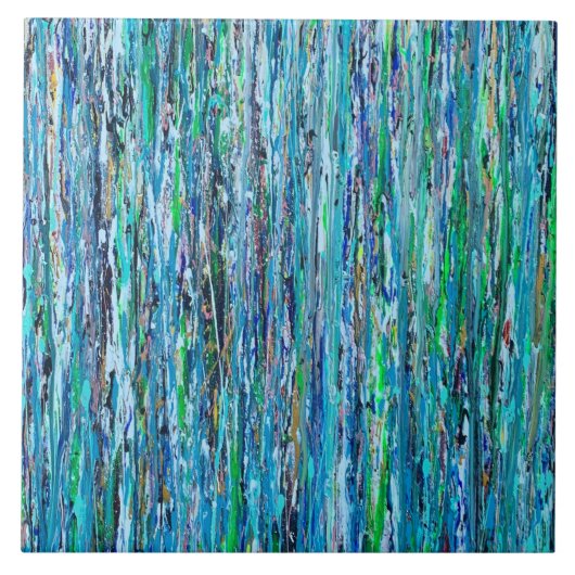 橋下の水6 x 6セラミックタイル タイル (正面)