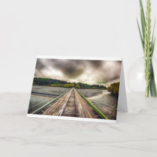 橋交差-湖Tekapoニュージーランド: カード