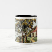 橋入り江のワシントン州の出生地 ツートーンマグカップ (中央)