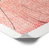 橋口五葉（1918年）粉体塗装女性 ポスター (角)