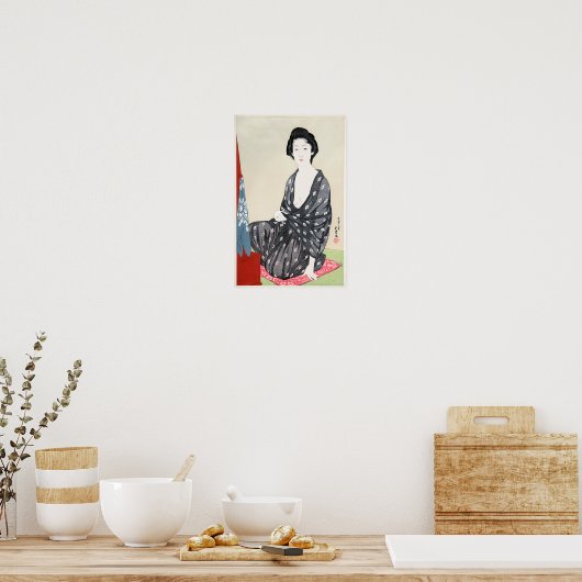 橋口五葉(1920年) ポスター (キッチン)