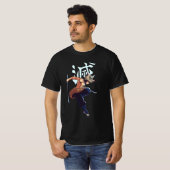 『橋平断之助ピンク』 Tシャツ (正面フル)