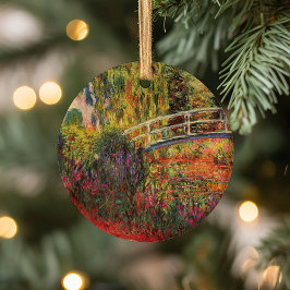 橋日本の橋 |クロード・モネ セラミックオーナメント