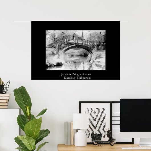 橋日本の橋 ポスター (ホームオフィス)