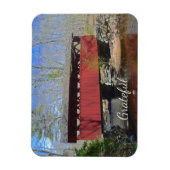 橋梁の感謝 マグネット (縦)