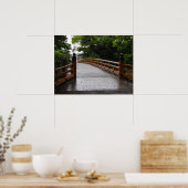 橋梁付き京都御所 ポスター (キッチン)