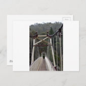 橋激流の峡谷LAUNCESTONタスマニア ポストカード (正面/裏面)