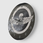 橋破壊者-時計 ラージ壁時計 (傾斜)