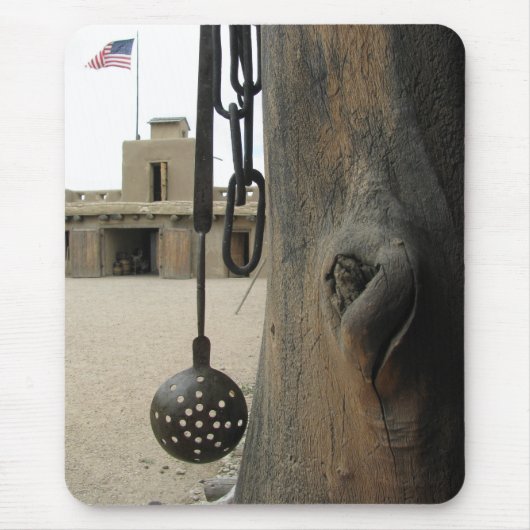 橋脚の古い城砦のマウスパッド マウスパッド (正面)