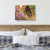 橋芸術のブライダルは運命の運命を個人化します キャンバスプリント (インサイチュ (寝室))