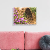 橋芸術のブライダルは運命の運命を個人化します キャンバスプリント (インサイチュ (リビング))