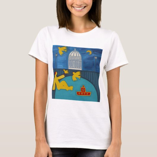 橋2006年の下の人 Tシャツ (正面)