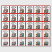 橋 ラッピングペーパー (フラット)