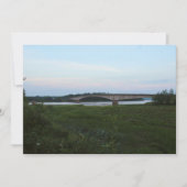 橋 招待状 (正面)