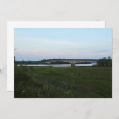 橋 招待状 (正面/裏面)