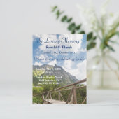 橋|葬式|の告別式 招待状 (スタンド正面)