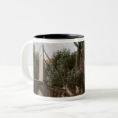 橋、c.1628との景色 ツートーンマグカップ (正面左)