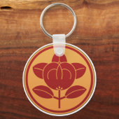 橘氏家門 キーホルダー (正面)