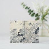 橘泰国の風に蓮 ポストカード (スタンド正面)