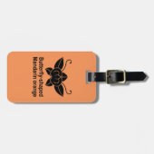 橘胡蝶 ラゲッジタグ (正面横)